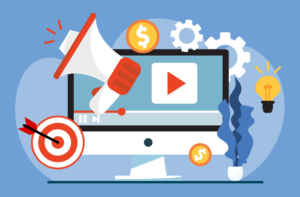 benefits of video marketing illustrator